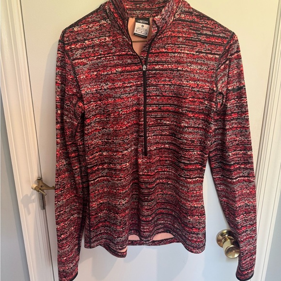 Nike Tops - Nike Pro Dri-FIT Red and Black Top, medium